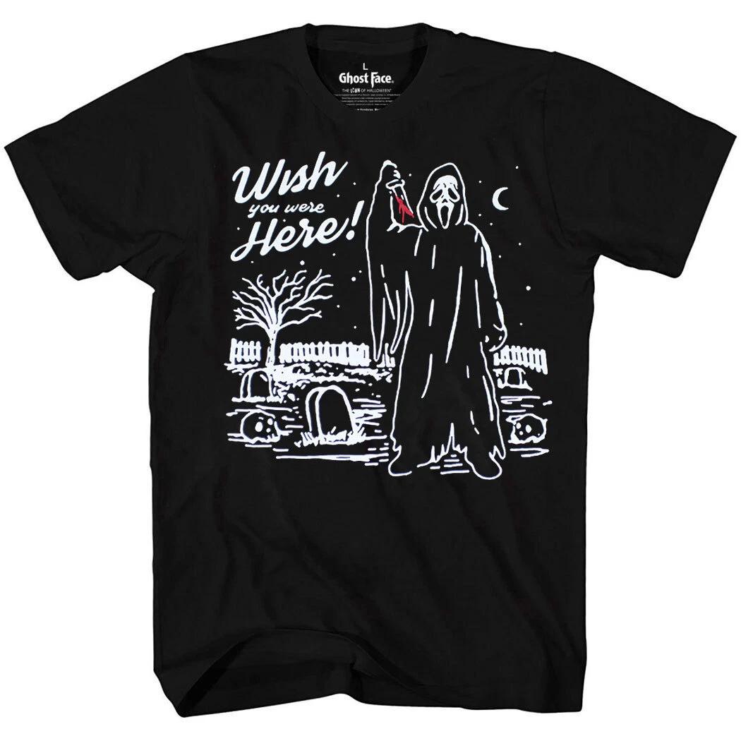 Scream - Ghost Face Wish You Were Here T-Shirt S