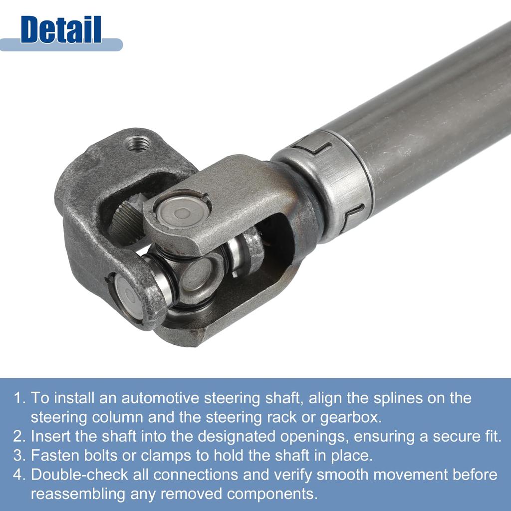 ACROPIX Coupling Intermediate Shaft Steering Column Shaft for Toyota Prius Part Number 1 Piece 2010-2015, 45260-12710/4526012710 -