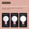 Luz de Anillo Lámpara Flash de Relleno para Teléfono Móvil Clip Portátil Atenuación de Tres Niveles Mini Duradera Práctica 10 LED Anillo para Selfies Belleza