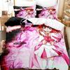 3D Printing Anime Kawaii Girls Rizelmine Bedding Set Bedroom Soft Modern Bedspreads Comefortable Duvet Cover Quilt Pillowcase