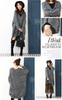 Gold Japan Plus Size Dolman Tweed Cocoon Long Knit Dolman Mini Above the Midi Cropped Long Dress Women's V-Neck Dress, Tunic, Sleeves, Dress, Knee,