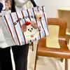 Cute Canvas Tote: 2025 Puppy & Chinese Style for Moms & College Students