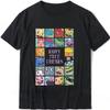 Camiseta de Dibujos Animados de Personajes de Happy Tree Friends Camisa Unisex de Manga Corta S-5XL