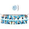 Le Set de Décoration d'Anniversaire The Boss Baby: Bannière, Ballons & Drapeaux