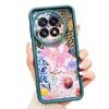 For OnePlus 13 Case Pink Goblet Bowknots Disco Ball Pattern Shockproof Bumper Silicone Cover For OnePlus 15 Nord 5 13R 13T 12R 12 11R 5G