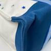 Used HERMESTote Bag White/blue Cotton Women