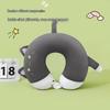 U-Shaped Memory Foam Neck Support Pillow with Custom Logo for Travel and Promotions