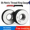 Metric Thread Ring Gauge 6h / External Go/No-Go Fine Pitch Thread Gauge