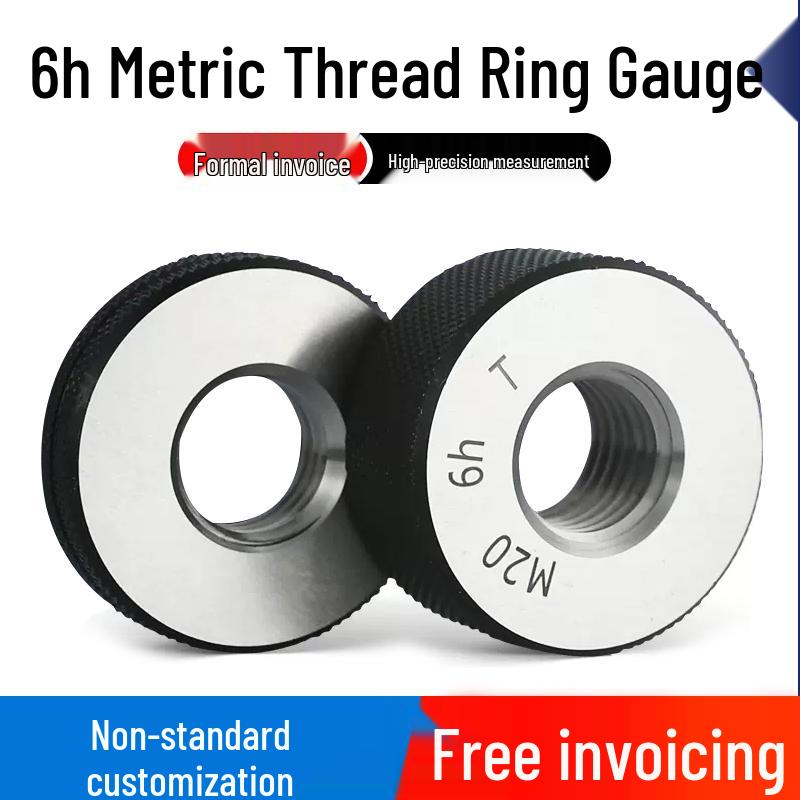 Metric Thread Ring Gauge 6h / External Go/No-Go Fine Pitch Thread Gauge M3*0.5-6h Standard