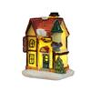 Christmas Village LED Lighted Village Houses,Christmas Village Collection Indoor Room Decor Collectible Buildings