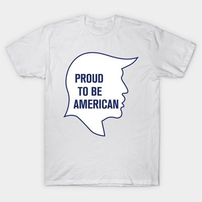 T Shirt Women Proud To Be American White Harajuku Print Kawaii Tshirt Summer Short Sleeve Female T-Shirt Top Tee