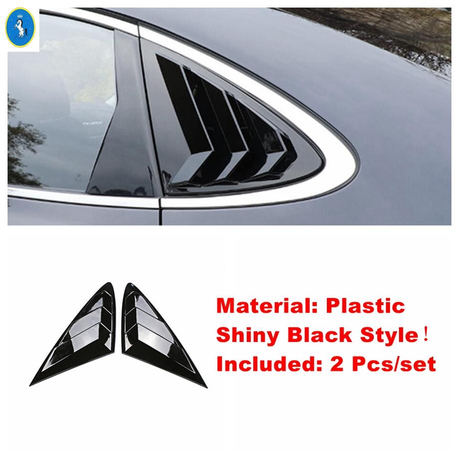 Car Rear Window Shutter / Wing Case Rearview Mirror Cover Trim For Hyundai Sonata DN8     Exterior Accessories