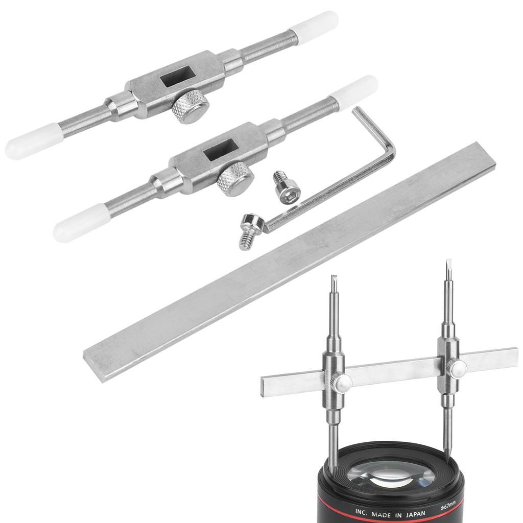 Dual Tip Camera Lens Repair Spanner Maintenance Wrench Open Tool Set Disassemble 10 130mm Lens
