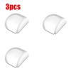 1-8pcs Transparent Door Stopper Self Adhesive Door Holder Catch Floor Mounted Door Stop for Protection of Wall and Furniture