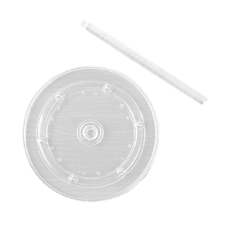 Rotating Thread Spool Holder Clear ABS Yarn Dispenser Rotating Yarn Holder Knitting Yarn Spool Holder for Weaving