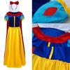 Disney Snow Princess Cosplay Dress Cartoon Carnival Deluxe Snow Princess Cosplay Costume Adult Cosplay Dress Princess Dress Women Adult Clothing