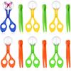 Nature Exploration Toy Skill Development Hand-eye Coordination Smell-less Plastic Scissor Clamp Small Animal