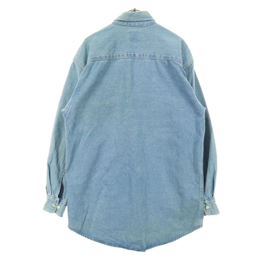 GAP 90s Old Long sleeve Denim shirt S blue Men's Used