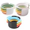 Egg Slicer for Hard Boiled Eggs Stainless Steel Egg Cutter Strawberry Slicer Kitchen Gadget for Salads Dishes Snacks