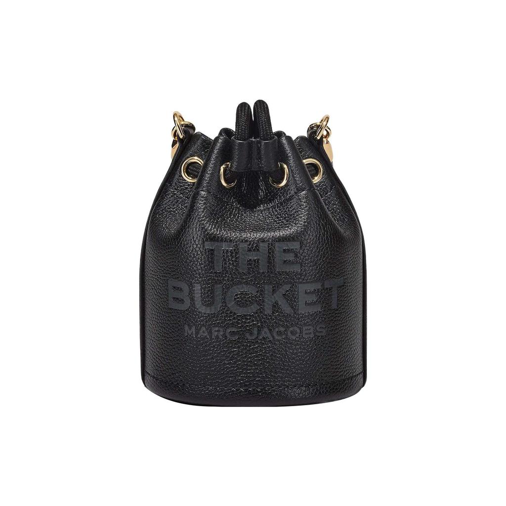 Marc Jacobs Mini-Beuteltasche mit Kordelzug und Logo Damen-Handtaschen Schwarz 2S3HCR058H03-001