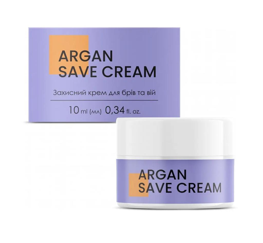 Protective Argan Cream for Eyebrows and Eyelashes Argan Save Cream Joly:Lab 10 Ml