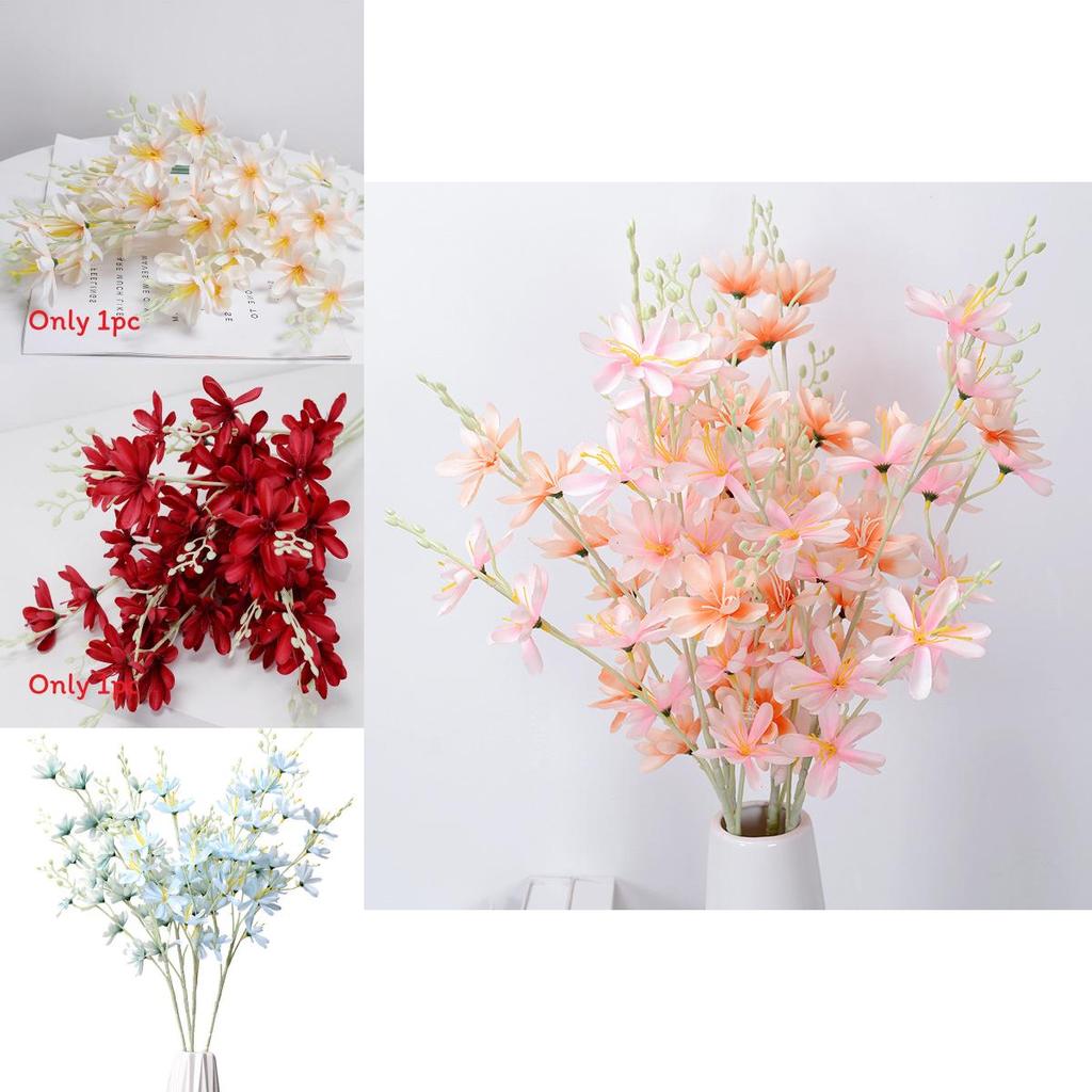 Faux Magnolia Blossom For Party Decor And Outdoor Garden Display With Silk Material