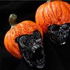 Vintage Artificial Skull Head Model Resin Skull Head Figurines  Halloween Decor Gifts