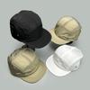 Frühling und Sommer Retro Einfache Unifarbene Schnelltrocknende Baseballkappe für Herren und Damen Atmungsaktive Flachkrempige Outdoor-Campingkappe