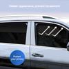Magnetic Car Sun Shade Curtain Dual- layer Mesh Window Shade Sun Protection Heat Blocking