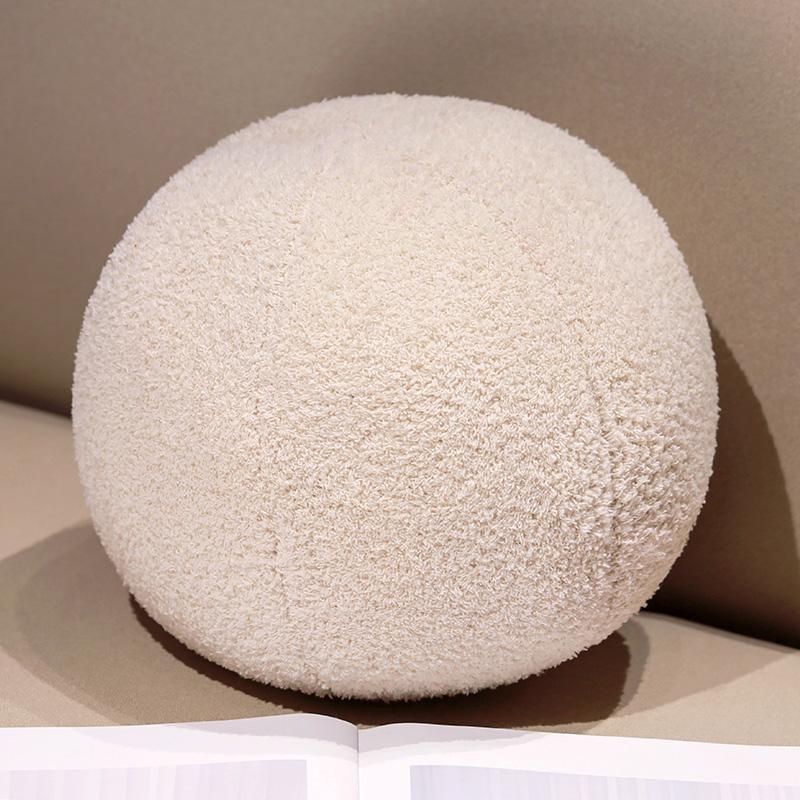 30x30cm Yoga Plush Ball Toy Stuffed Sport Ball Pillow Back Support Plushie Sofa Chair Decor Home Interactive Prop Gift