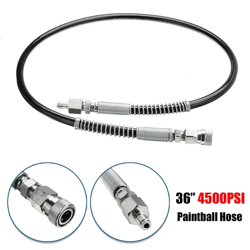4500 PSI 36'' Schlauchleitung für HPA SCUBA PCP Tankbefüllung 1/8'' Schnellkupplung