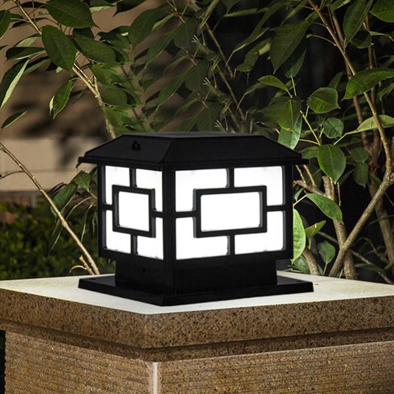 Outdoor Solar LED Pillar Light