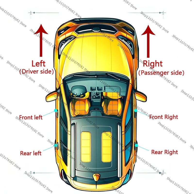 For Chery Tiggo 3 2014 2015 2016 2017 2018 Front Bumper Fog Lamp Cover Cap Housing Lid Shell Outer Cover