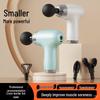 Compact Adjustable Neck Massager Fascia Gun - Portable and Rechargeable