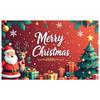Kerstbanner Sneeuwvlok Accent Kerstbanner Winter Banner Rendierpatroon Voor Kantoor Decoratie Familiebijeenkomst Vakantie