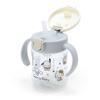 Sanrio Polypropylene Sanrio Characters Richel Straw Mug Star Gray 693481 (Sanrio Baby) (PP) (Sanrio Baby)