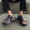 Summer new platform casual Boken sandals wear non-slip and deodorant beach shoes 471212 black-J
