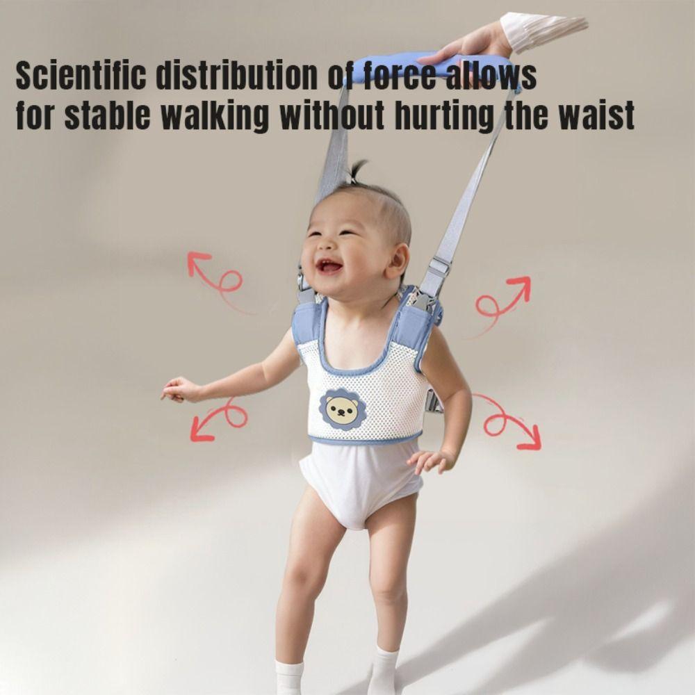 Breathable Infant Walker Harness Handheld Toddler Assistant Belt  Travel
