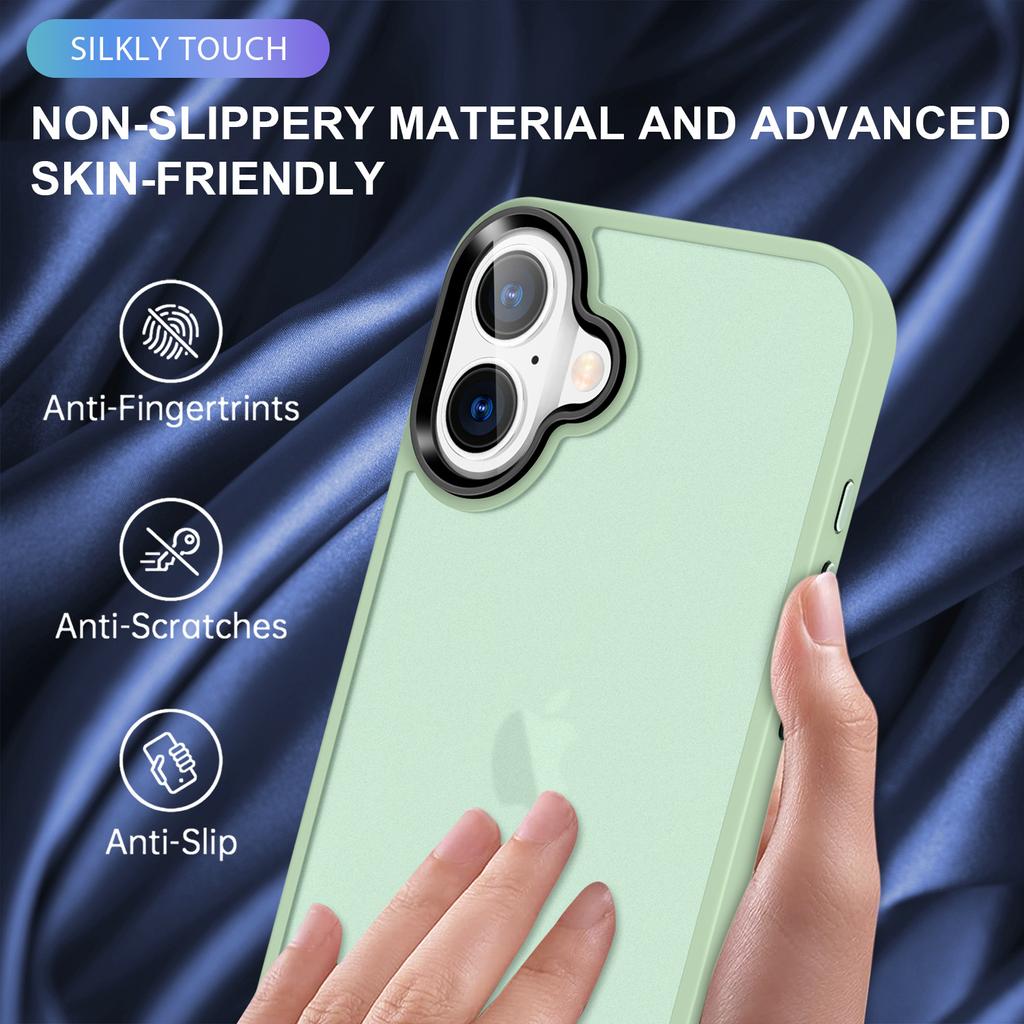 Hot-Selling Applicable Apple 16Pro Matte Mobile Phone Case 15 Anti-Drop And Non-Slip 14 Mobile Phone Protective Case 13Pro