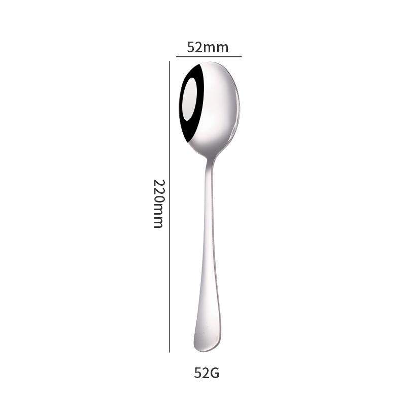 Stainless Steel Common Spoon and Fork Set Banquet Party Service Parting Colander Cake Spoon Dessert Shovel Butter Knife