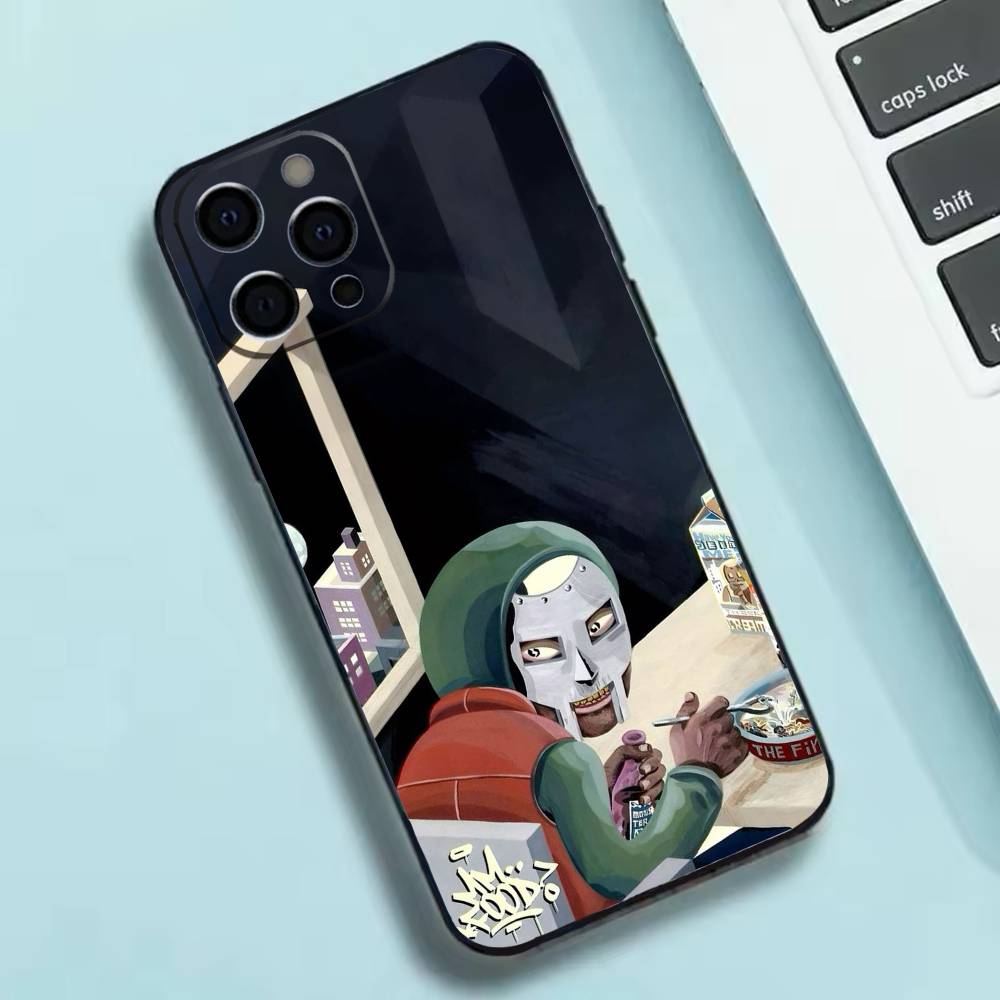 

M-MF DOOM rapper Phone Case Silicone Soft For IPhone 17 16 15 14 13 12 11 X XR Plus Pro Max Plus iPhone17air