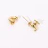 Orecchini a Bottone Rubinetto Stile Punk Rubinetto Bottone Orecchini Strani per Donne Uomini Piercing Gioielli per Orecchie Novità Orecchini Divertenti