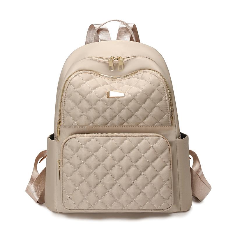 

Large Capacity Backpack Women s Travel Backpack бежевий