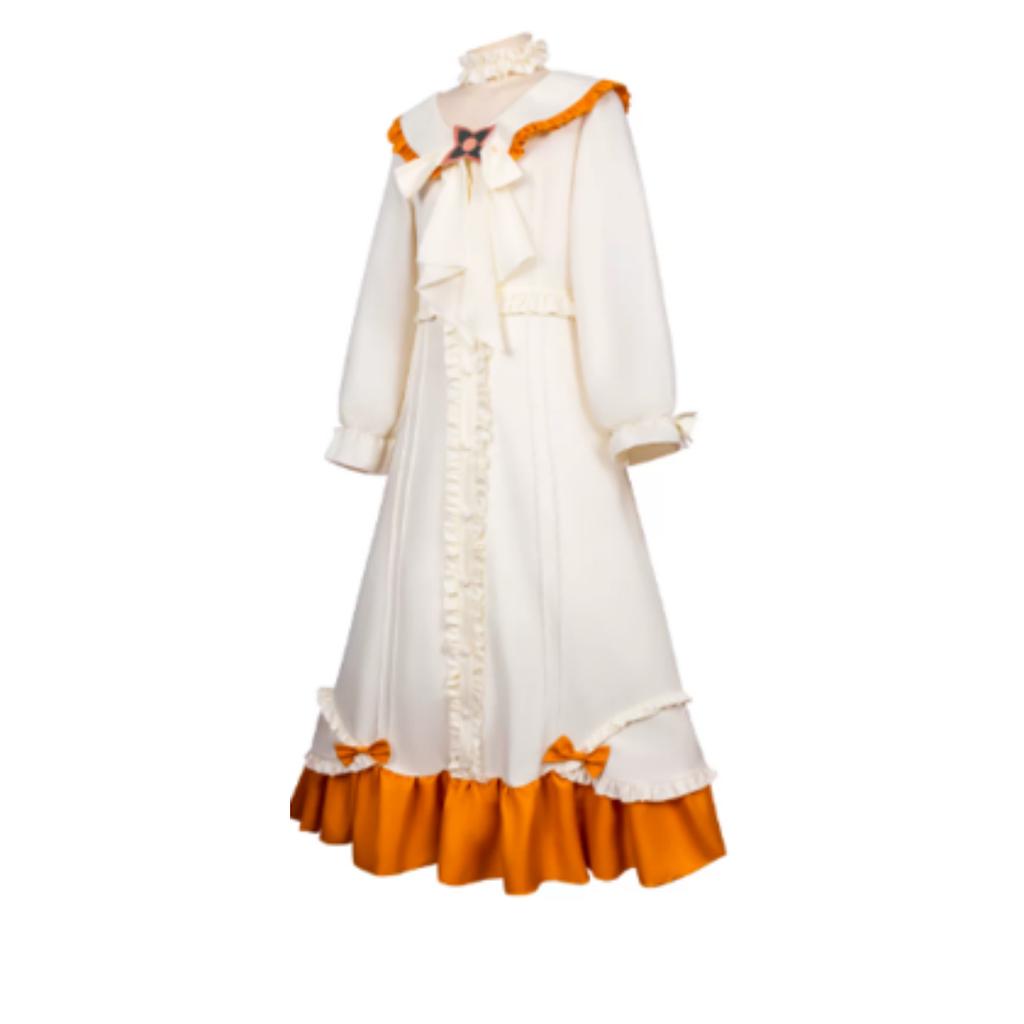 Costume Cosplay Honkai Star Rail Completo da Donna, Elegante Abito Multicolore da Personaggio del Gioco per Halloween Comic-Con Role-Play