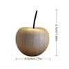 Natürlicher Holz-Apfel-Aroma-Diffusor (1/3 Stück), Handgefertigte Ahornholz-Dekoration für Zuhause & Hotel, Perfektes Weihnachts- & Halloween-Geschenk