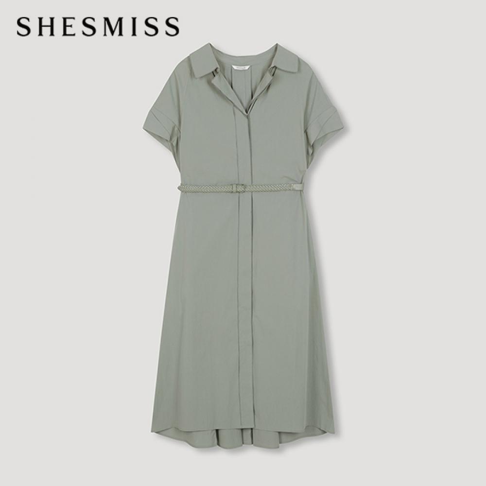 

She S MiSS Hidden Button Belted dreSS Swwopn22100 Mi minted/55