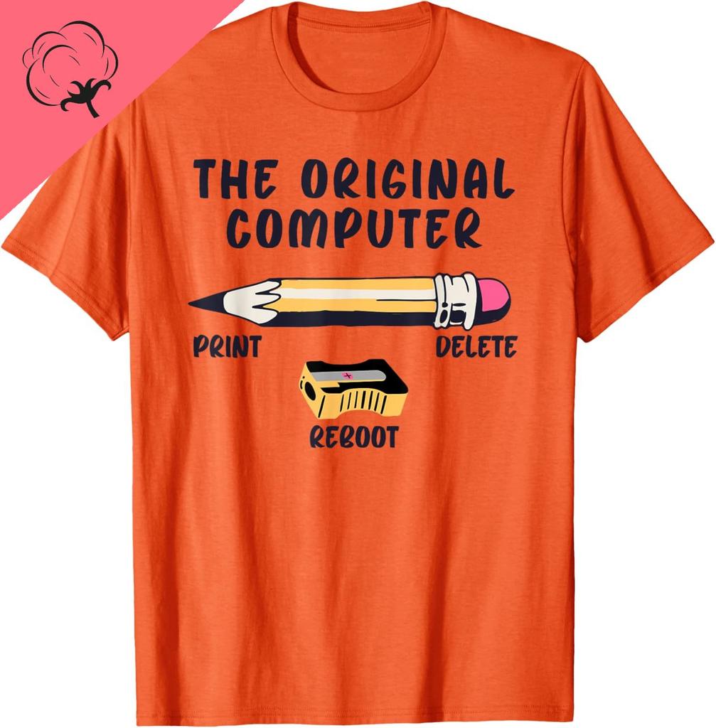 Das Original-Computer-Sarkastisch Lustig IT-Techniker Druck Löschen T-Shirt