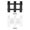 3 Tubes Link Fishing Rod Holder Bracket Boat Rod Holders Plastic Fishing Rod Racks for Boat Garage Cooler Trailer