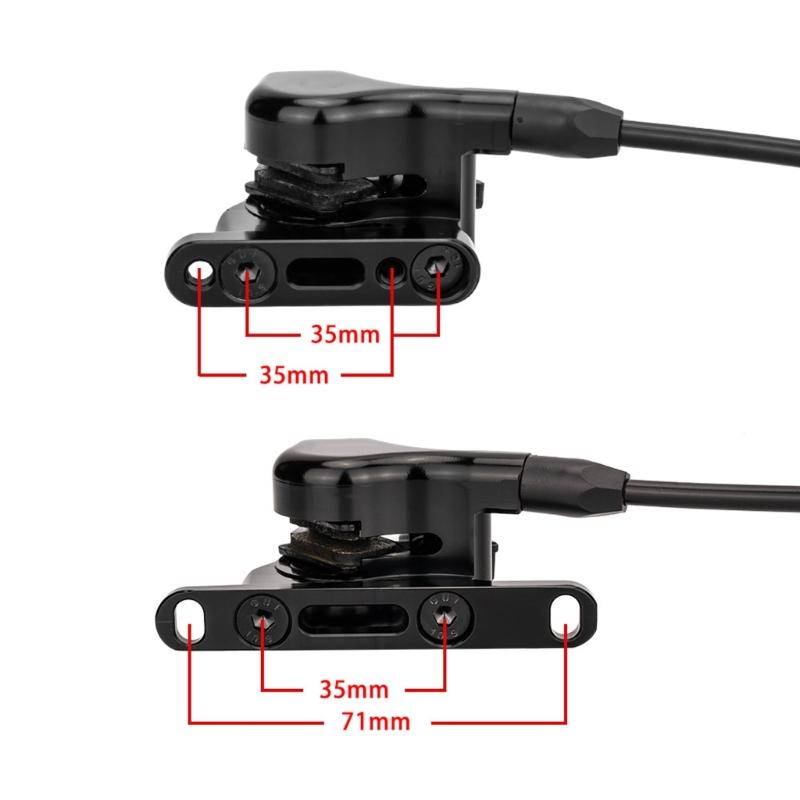 Road Bike Hydraulic Disc Brake Calipers Quiet Operations Clamps Caliper for Cycling Enthusiasts