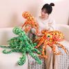 30-80cm Simulation Plushie Octopus Stuffed Animal Squid Pillow Kawaii Soft Cotton Doll Children's Toys Birthday Gifts Home Decor